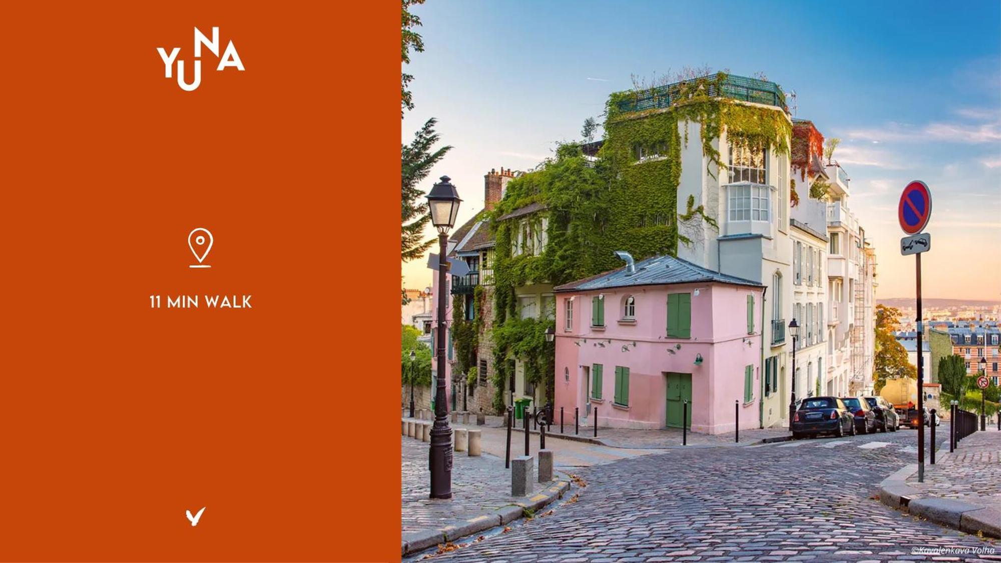 Yuna Montmartre - Aparthotel Parigi